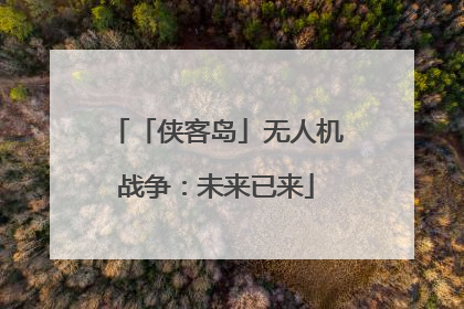 「侠客岛」无人机战争：未来已来