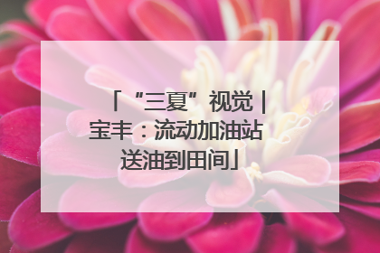 “三夏”视觉｜宝丰：流动加油站 送油到田间