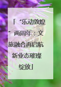 “乐动敦煌”两周年：文旅融合再启航 新业态璀璨绽放