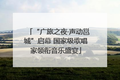 “广旅之夜·声动邕城”启幕 国家级歌唱家领衔音乐盛宴