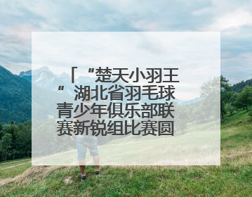 “楚天小羽王”湖北省羽毛球青少年俱乐部联赛新锐组比赛圆满落幕
