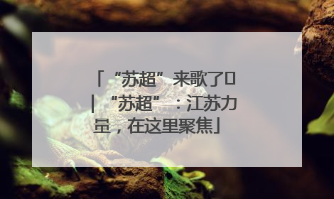 “苏超”来歌了⑪｜“苏超”：江苏力量，在这里聚焦