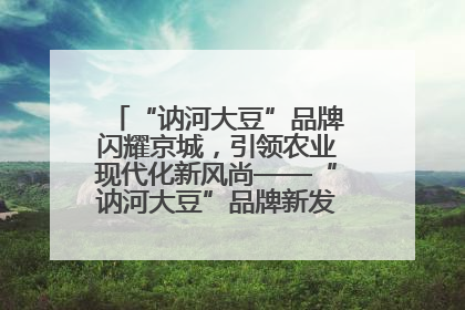 “讷河大豆”品牌闪耀京城，引领农业现代化新风尚——“讷河大豆”品牌新发地推介会圆满落幕