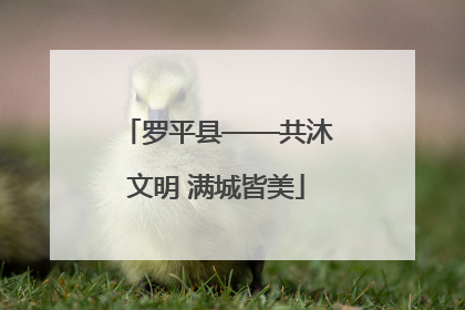 罗平县——共沐文明 满城皆美