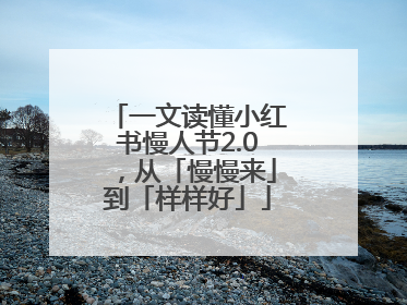 一文读懂小红书慢人节2.0，从「慢慢来」到「样样好」