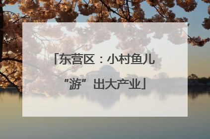 东营区：小村鱼儿“游”出大产业