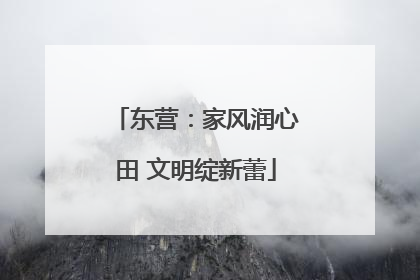 东营：家风润心田 文明绽新蕾
