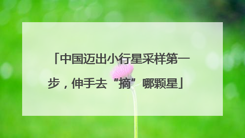 中国迈出小行星采样第一步，伸手去“摘”哪颗星