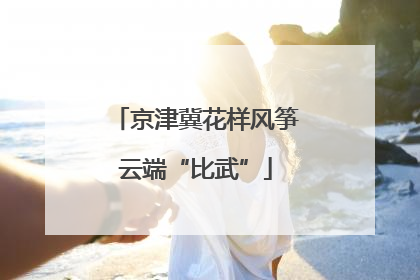 京津冀花样风筝云端“比武”