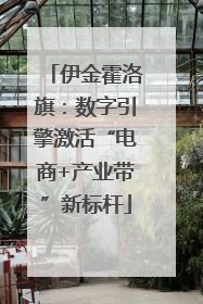 伊金霍洛旗：数字引擎激活“电商+产业带”新标杆