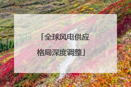 全球风电供应格局深度调整