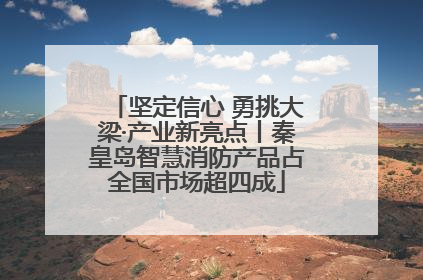坚定信心 勇挑大梁·产业新亮点丨秦皇岛智慧消防产品占全国市场超四成