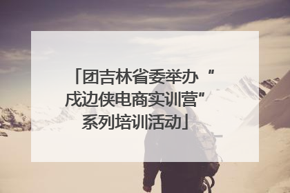 团吉林省委举办“戍边侠电商实训营”系列培训活动