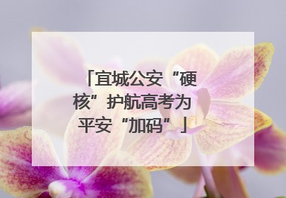 宜城公安“硬核”护航高考为平安“加码”