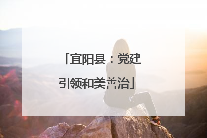宜阳县：党建引领和美善治