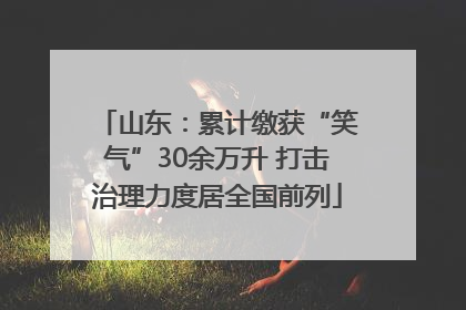 山东：累计缴获“笑气”30余万升 打击治理力度居全国前列
