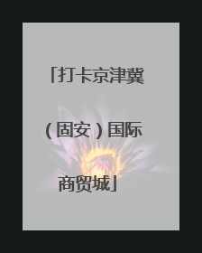 打卡京津冀（固安）国际商贸城