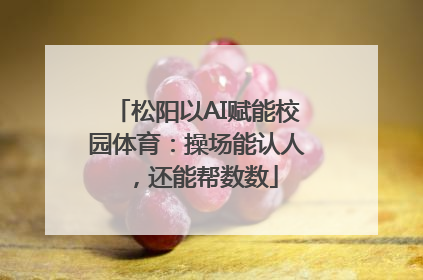 松阳以AI赋能校园体育：操场能认人，还能帮数数