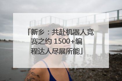 新乡：共赴机器人竞赛之约 1500+编程达人尽展所能