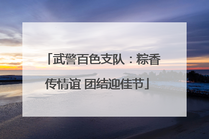 武警百色支队：粽香传情谊 团结迎佳节