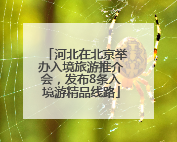 河北在北京举办入境旅游推介会，发布8条入境游精品线路