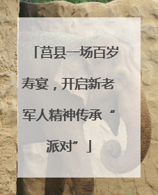 莒县一场百岁寿宴，开启新老军人精神传承“派对”