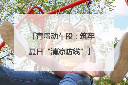 青岛动车段：筑牢夏日“清凉防线”