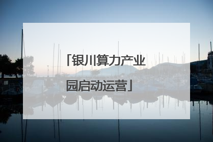 银川算力产业园启动运营