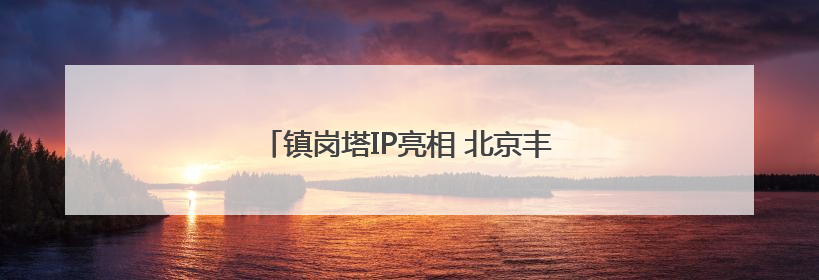 镇岗塔IP亮相 北京丰台激活历史文化新活力