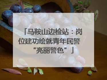 马鞍山边检站：岗位建功绘就青年民警“亮丽警色”