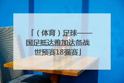 （体育）足球——国足抵达雅加达备战世预赛18强赛