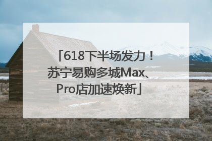 618下半场发力！苏宁易购多城Max、Pro店加速焕新
