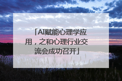 AI赋能心理学应用，之和心理行业交流会成功召开